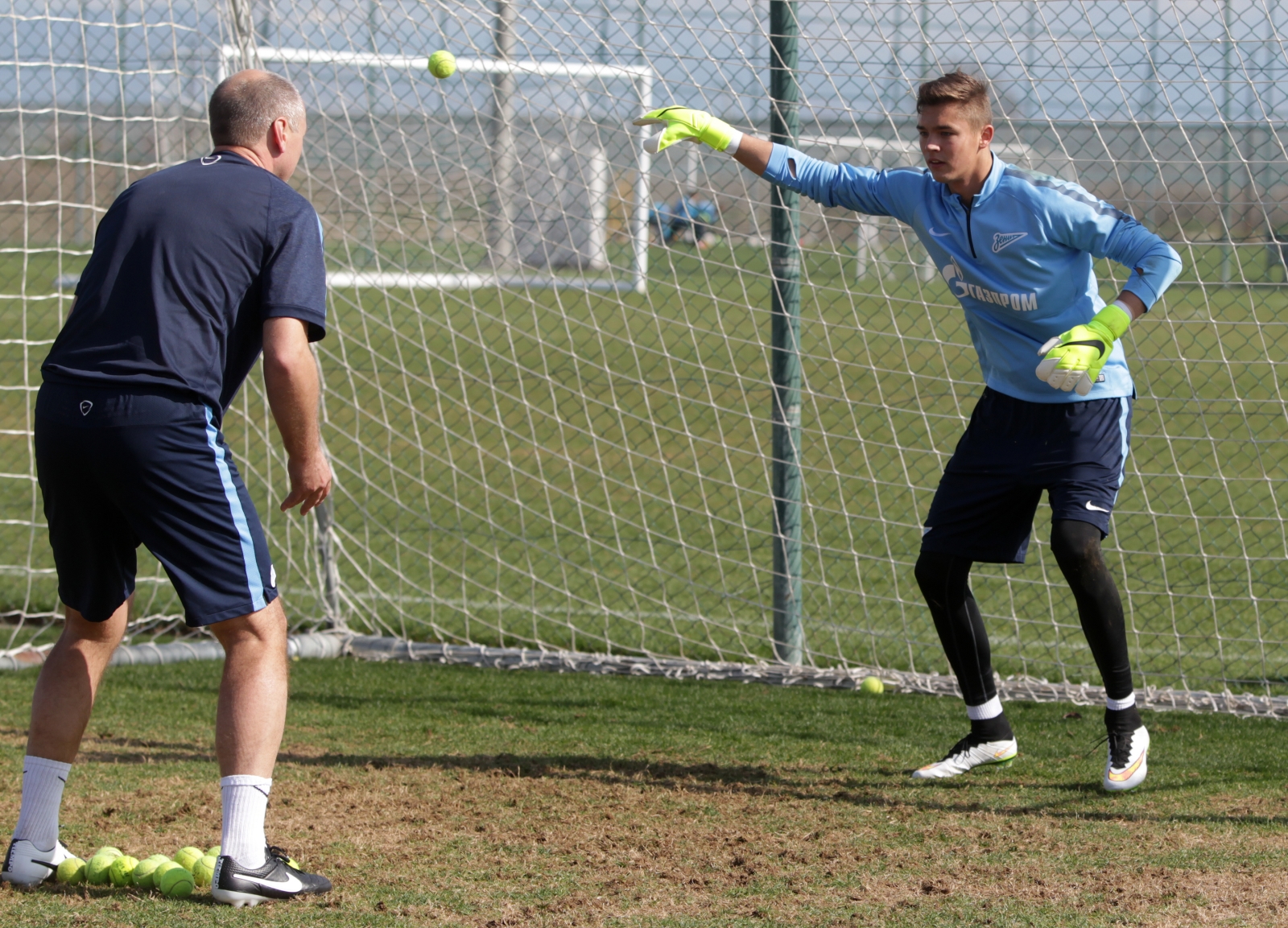 «Тренировка „Зенита“-м в Турции 16 февраля