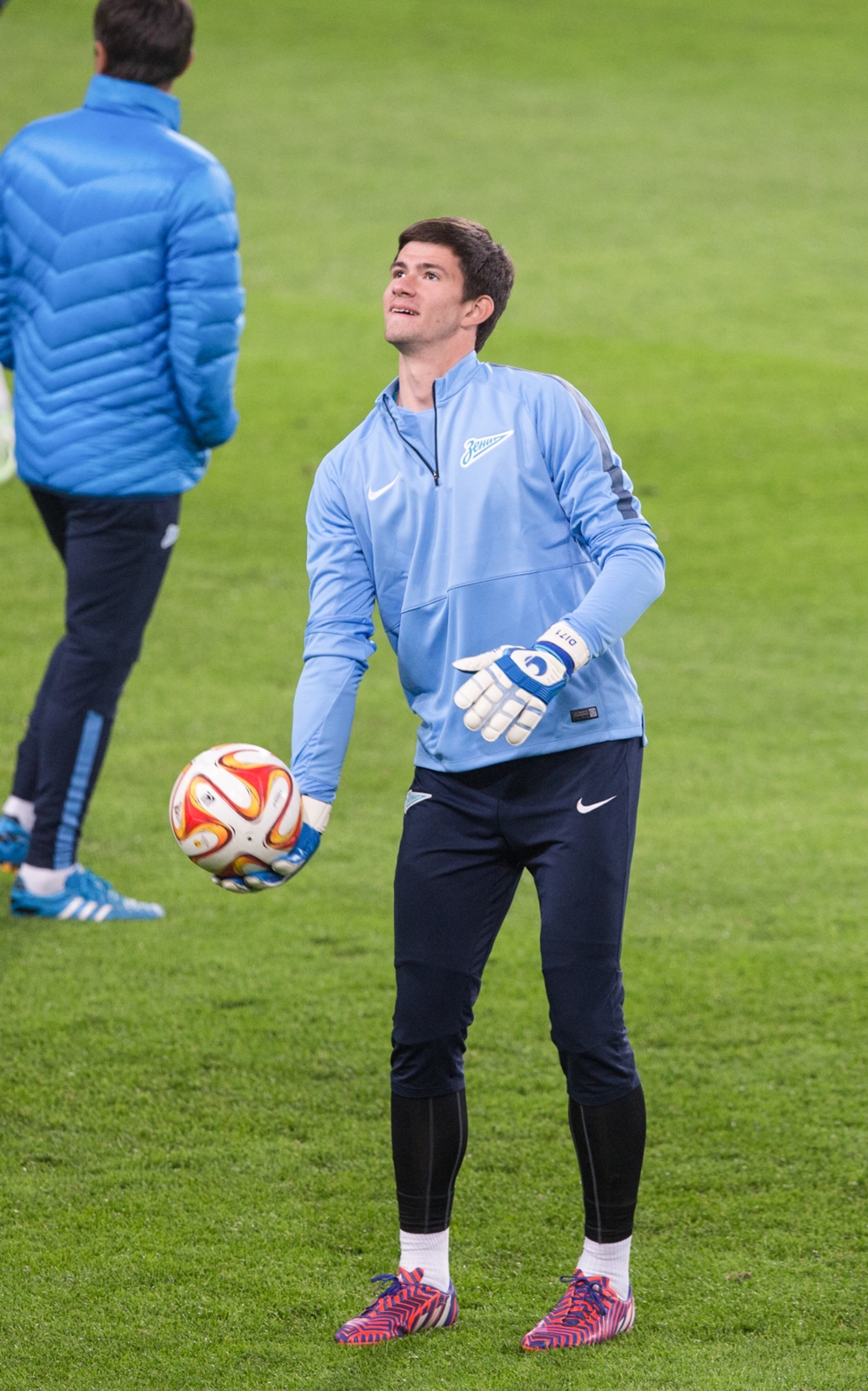 Открытая тренировка перед матчем с ПСВ