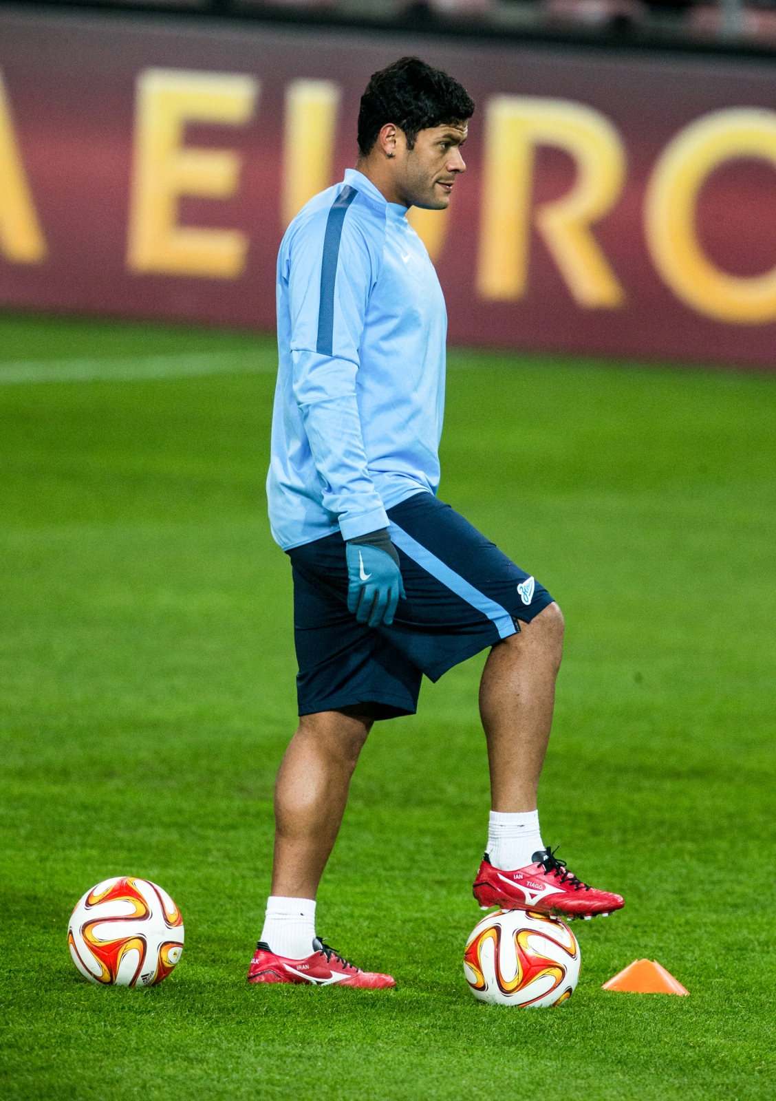 Открытая тренировка перед матчем с ПСВ