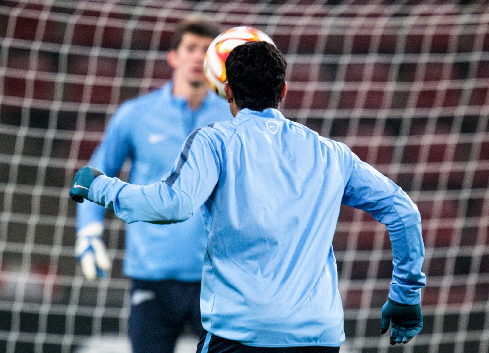 Открытая тренировка перед матчем с ПСВ