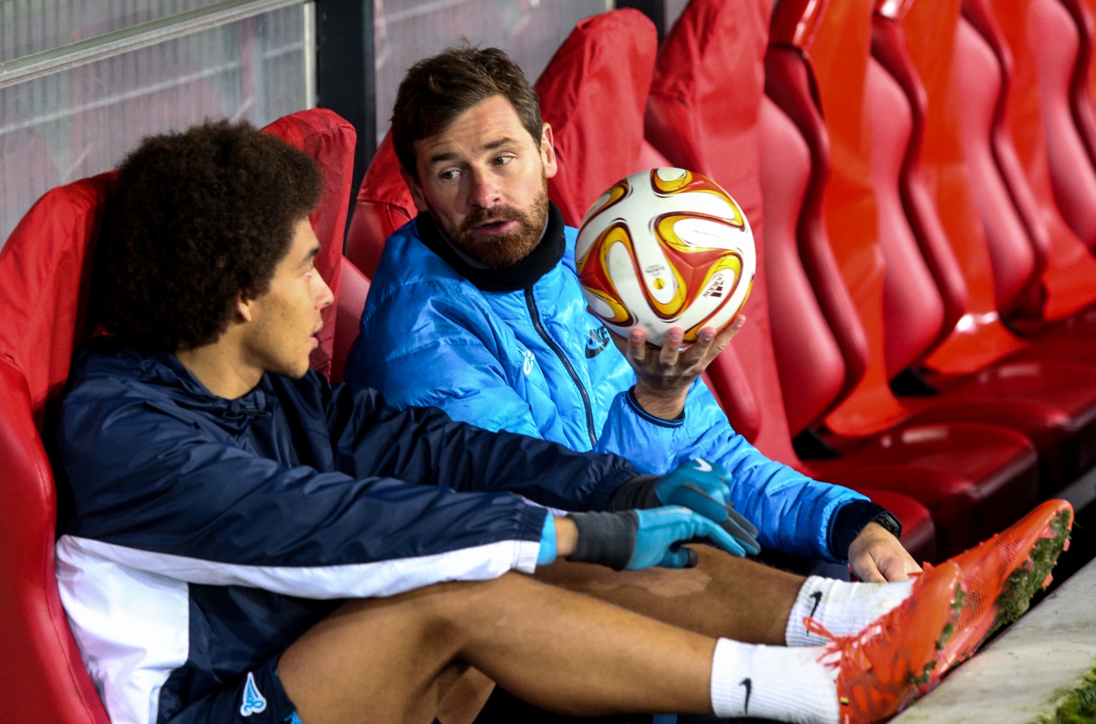 Открытая тренировка перед матчем с ПСВ