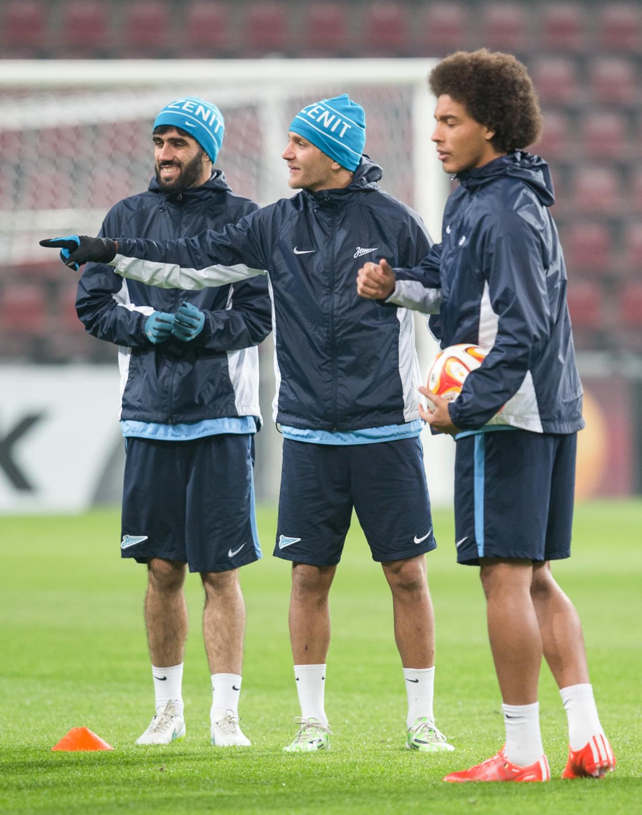 Открытая тренировка перед матчем с ПСВ