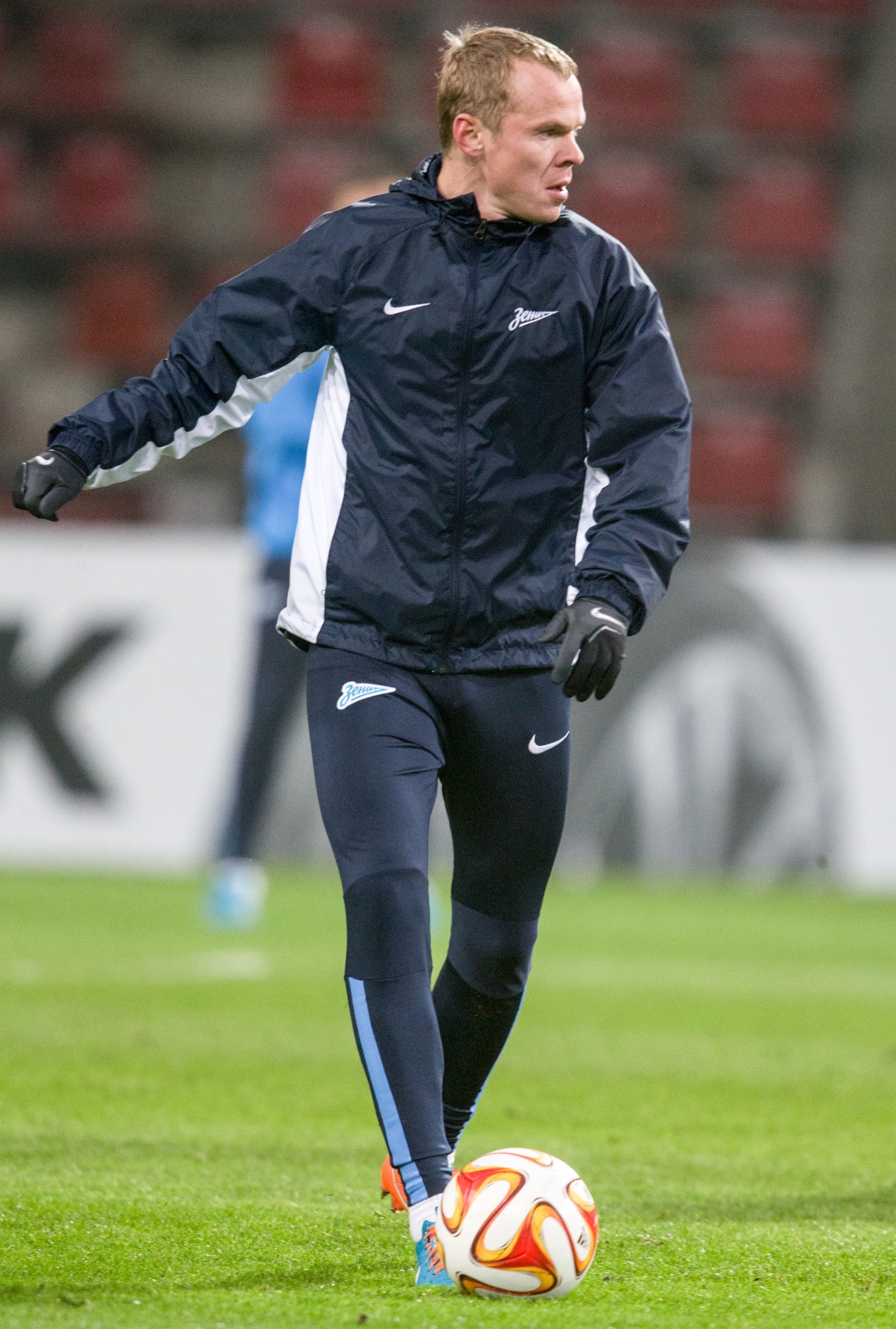 Открытая тренировка перед матчем с ПСВ