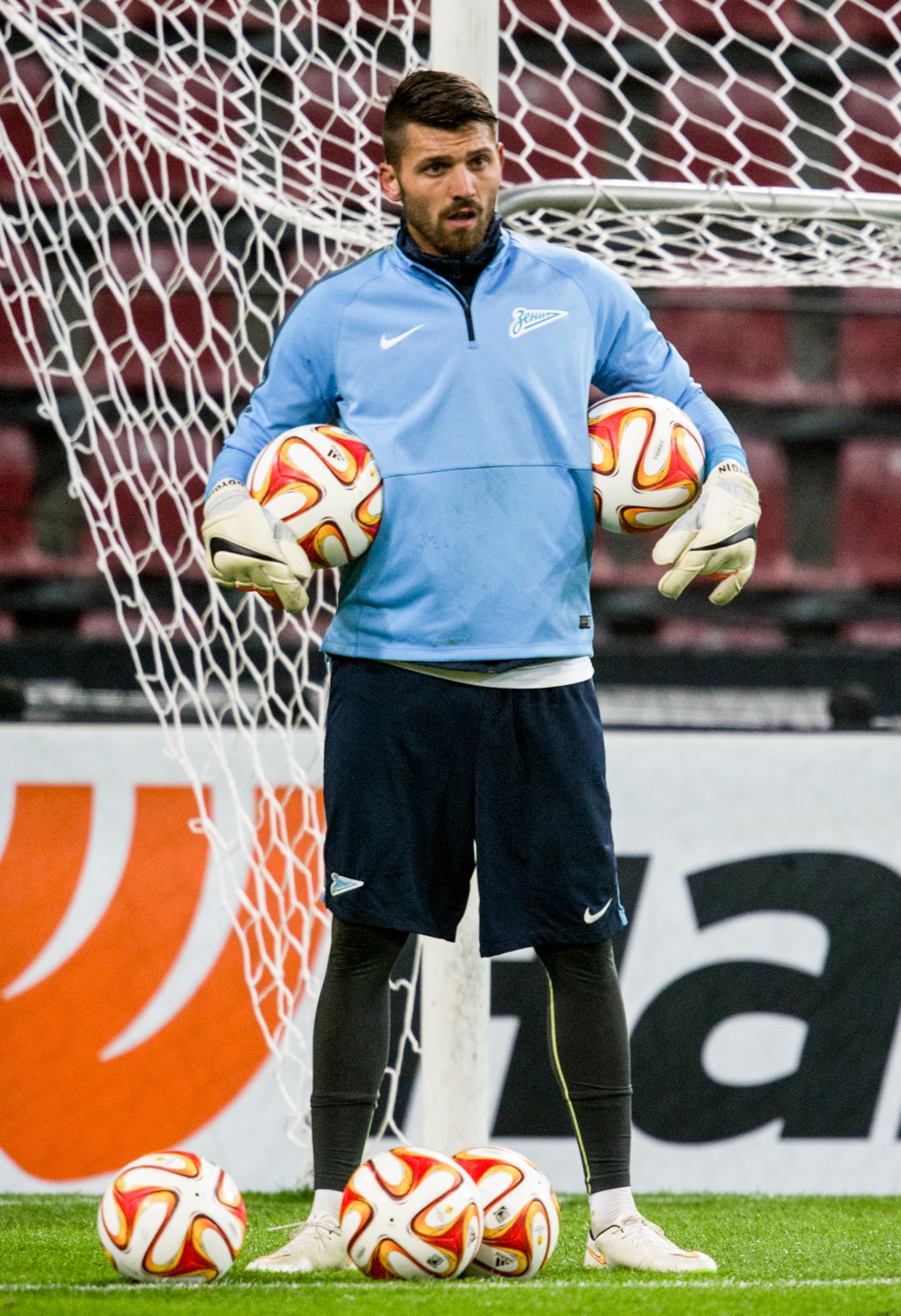 Открытая тренировка перед матчем с ПСВ