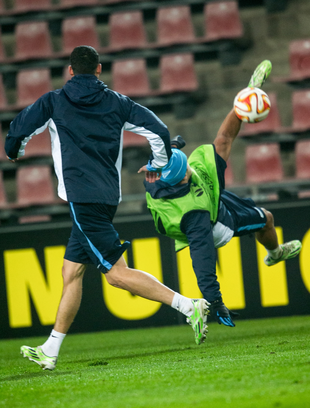 Открытая тренировка перед матчем с ПСВ