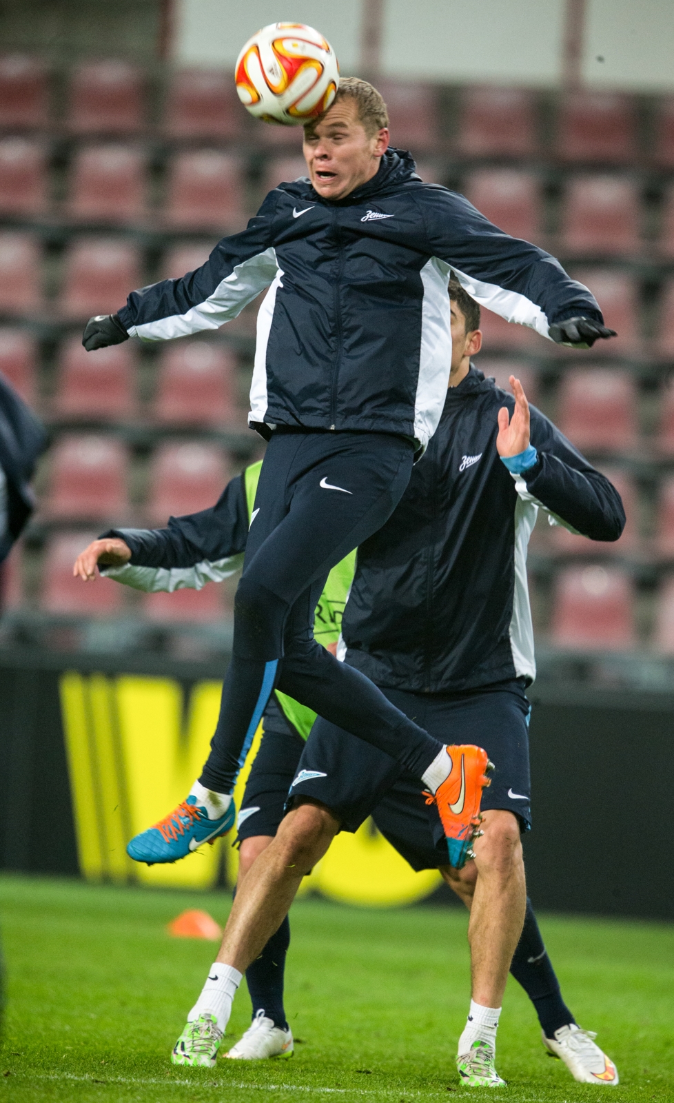 Открытая тренировка перед матчем с ПСВ