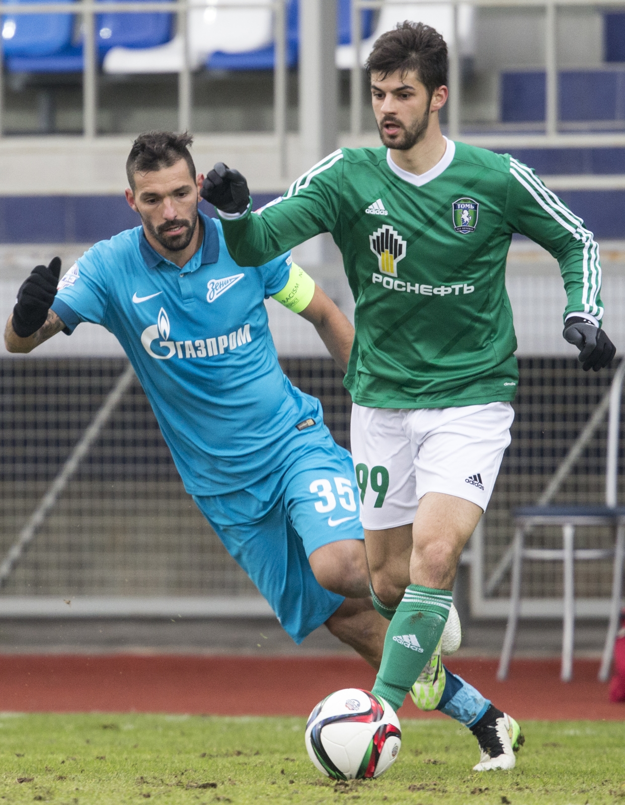 Товарищеский матч «Зенит» — «Томь»