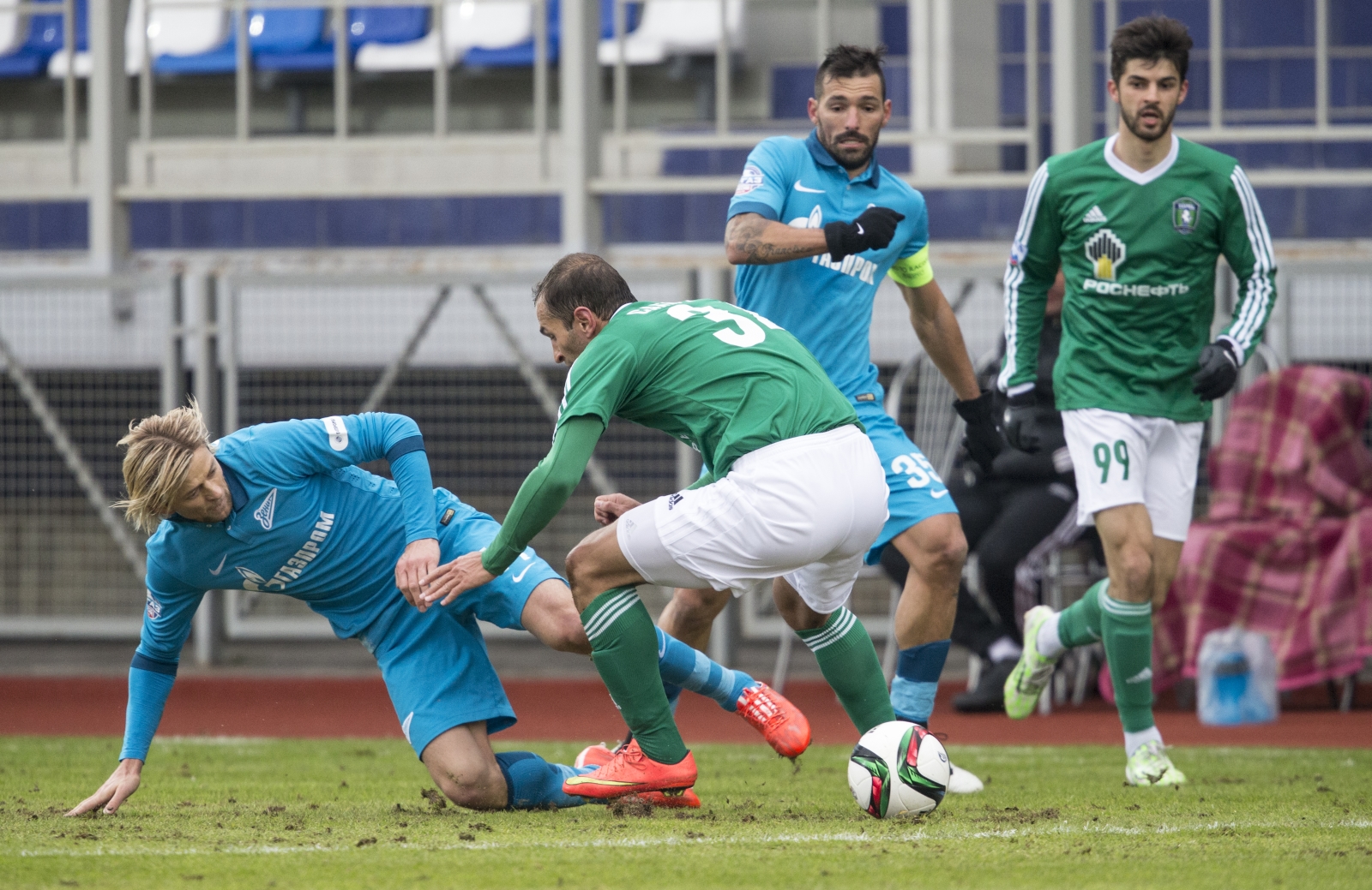 Товарищеский матч «Зенит» — «Томь»