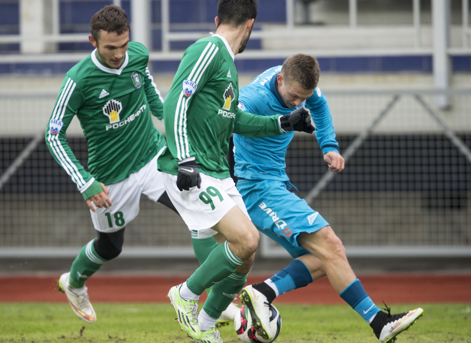 Товарищеский матч «Зенит» — «Томь»