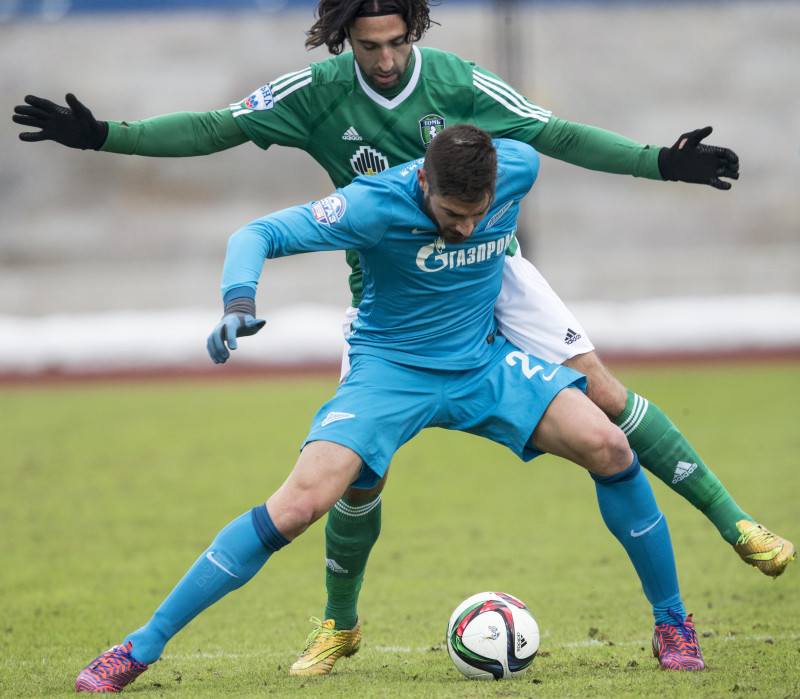 Товарищеский матч «Зенит» — «Томь»