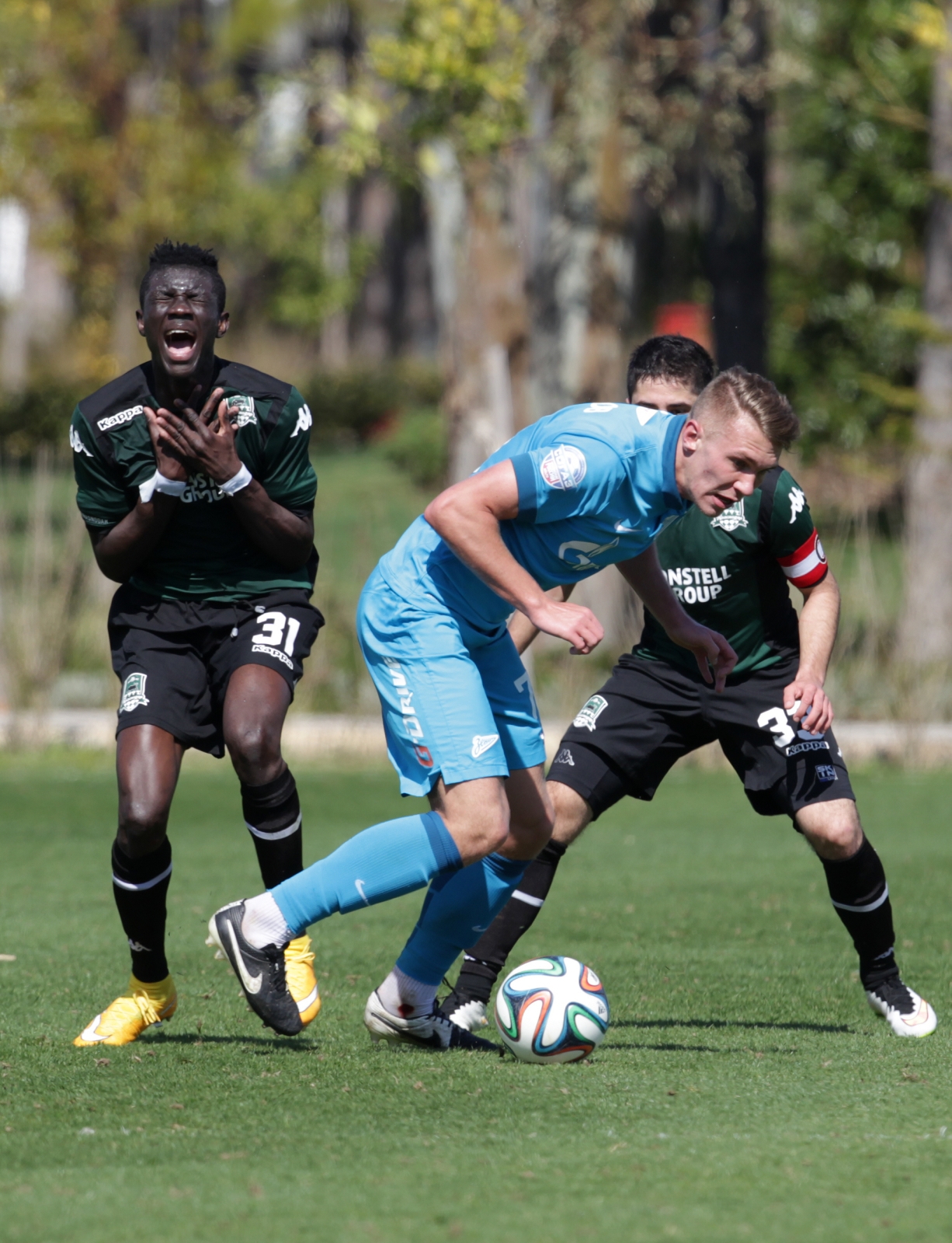 Товарищеский матч «Зенит»-2 —  «Краснодар»-м