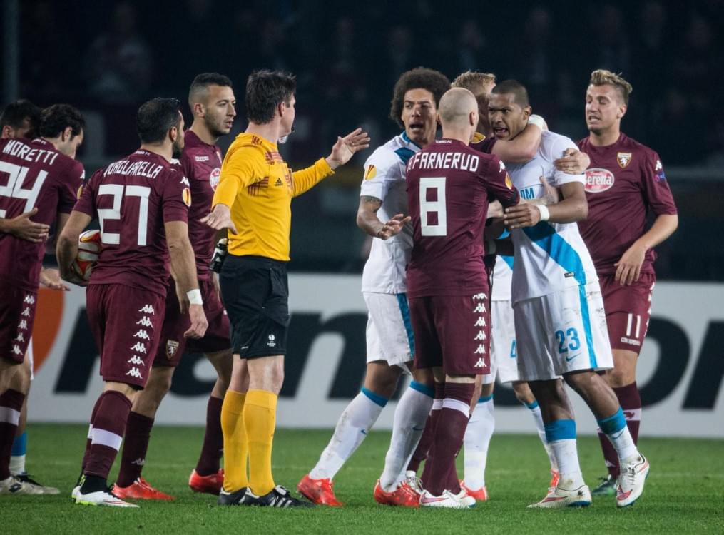 Лига Европы УЕФА, 1/8 финала, «Торино» — «Зенит»