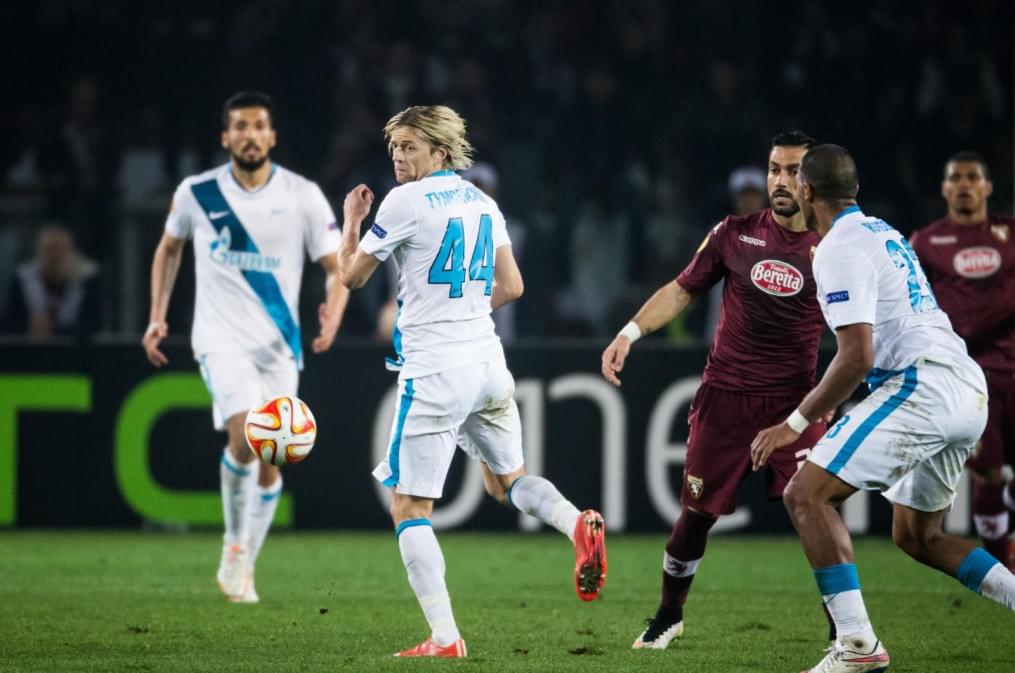 Лига Европы УЕФА, 1/8 финала, «Торино» — «Зенит»