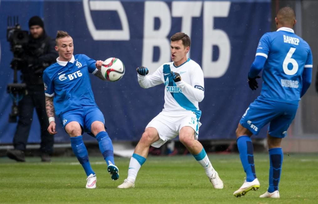 СОГАЗ-Чемпионат России 2014/15, 20-й тур, «Динамо» — «Зенит»