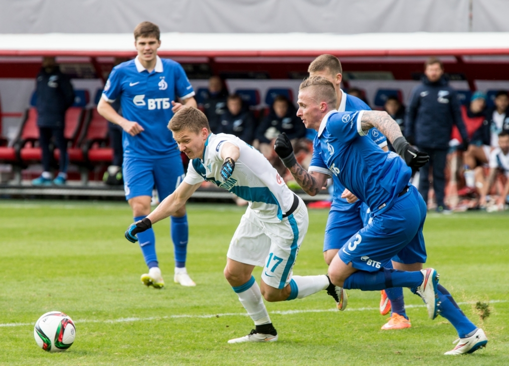 СОГАЗ-Чемпионат России 2014/15, 20-й тур, «Динамо» — «Зенит»