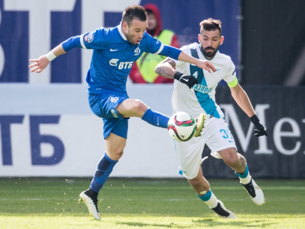 СОГАЗ-Чемпионат России 2014/15, 20-й тур, «Динамо» — «Зенит»