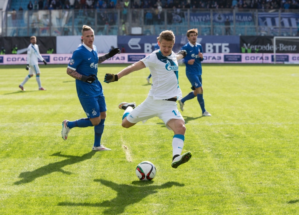 СОГАЗ-Чемпионат России 2014/15, 20-й тур, «Динамо» — «Зенит»