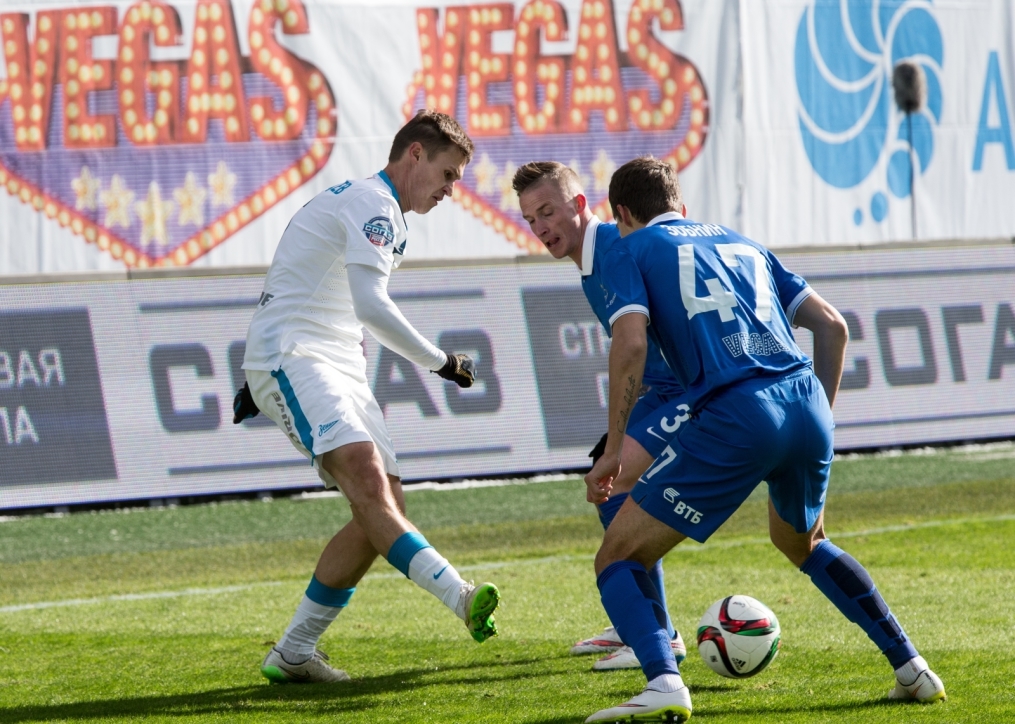 СОГАЗ-Чемпионат России 2014/15, 20-й тур, «Динамо» — «Зенит»