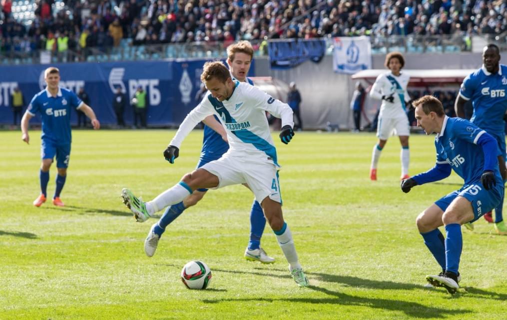 СОГАЗ-Чемпионат России 2014/15, 20-й тур, «Динамо» — «Зенит»