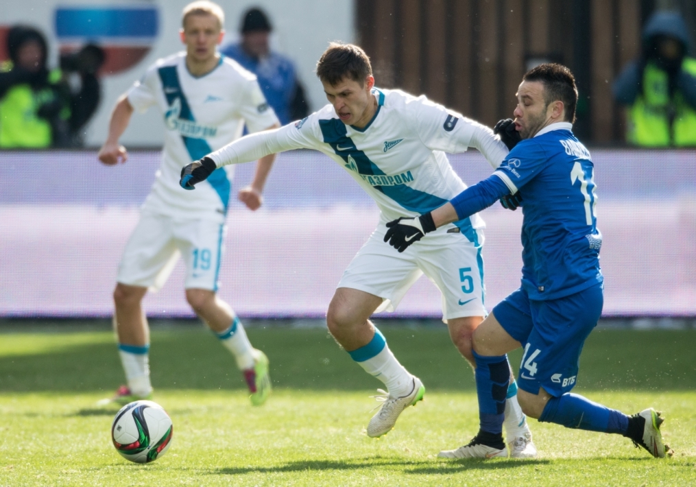 СОГАЗ-Чемпионат России 2014/15, 20-й тур, «Динамо» — «Зенит»