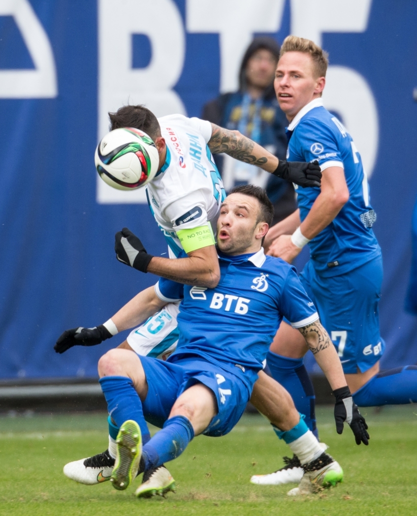 СОГАЗ-Чемпионат России 2014/15, 20-й тур, «Динамо» — «Зенит»