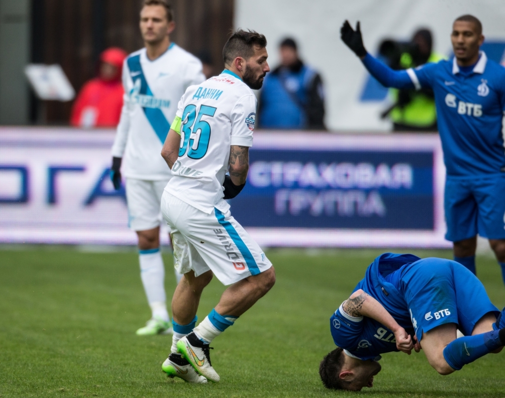 СОГАЗ-Чемпионат России 2014/15, 20-й тур, «Динамо» — «Зенит»