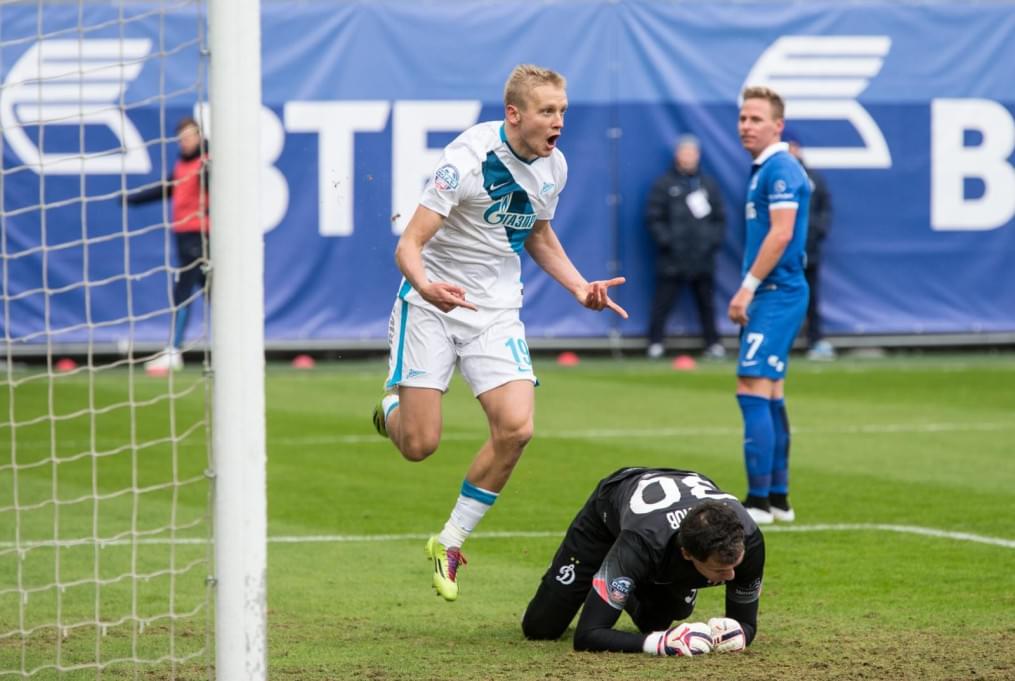 СОГАЗ-Чемпионат России 2014/15, 20-й тур, «Динамо» — «Зенит»