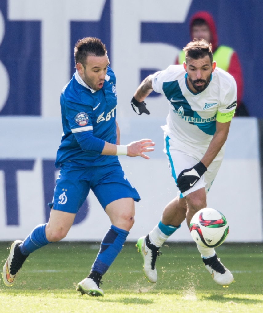 СОГАЗ-Чемпионат России 2014/15, 20-й тур, «Динамо» — «Зенит»