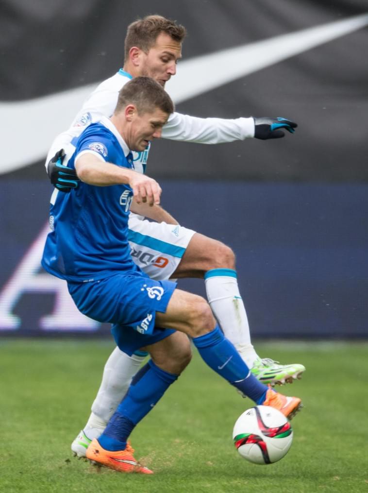 СОГАЗ-Чемпионат России 2014/15, 20-й тур, «Динамо» — «Зенит»