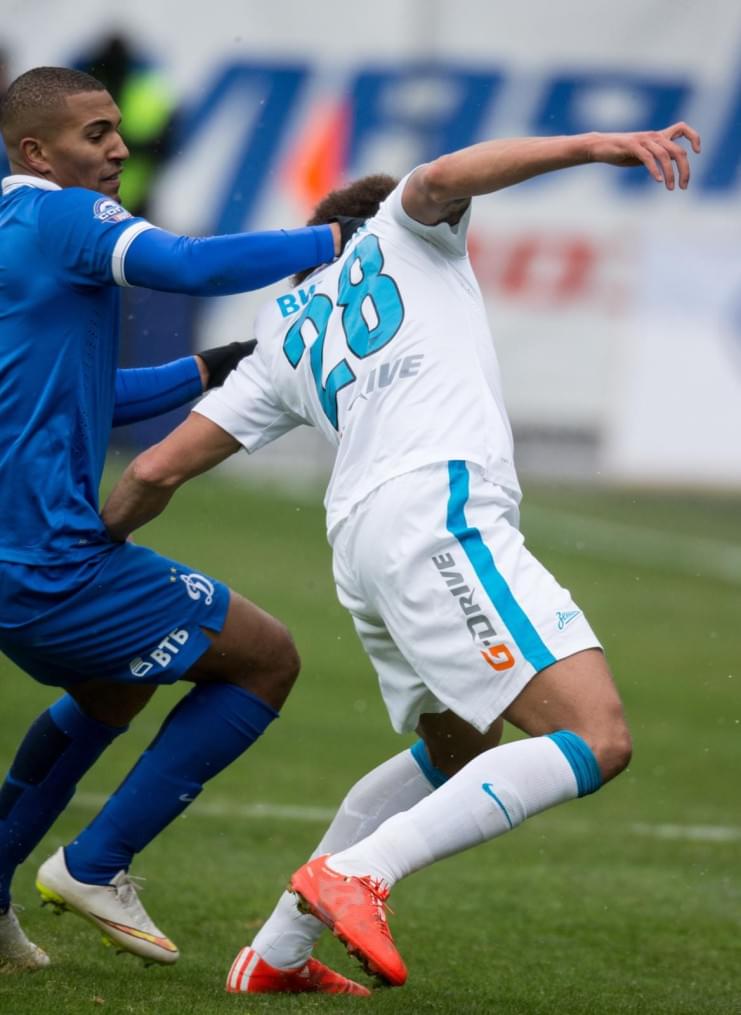 СОГАЗ-Чемпионат России 2014/15, 20-й тур, «Динамо» — «Зенит»