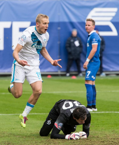 СОГАЗ-Чемпионат России 2014/15, 20-й тур, «Динамо» — «Зенит»