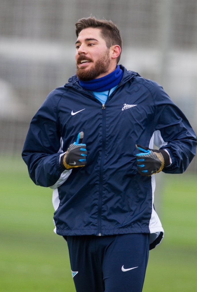 Открытая тренировка «Зенита» перед матчем с ЦСКА