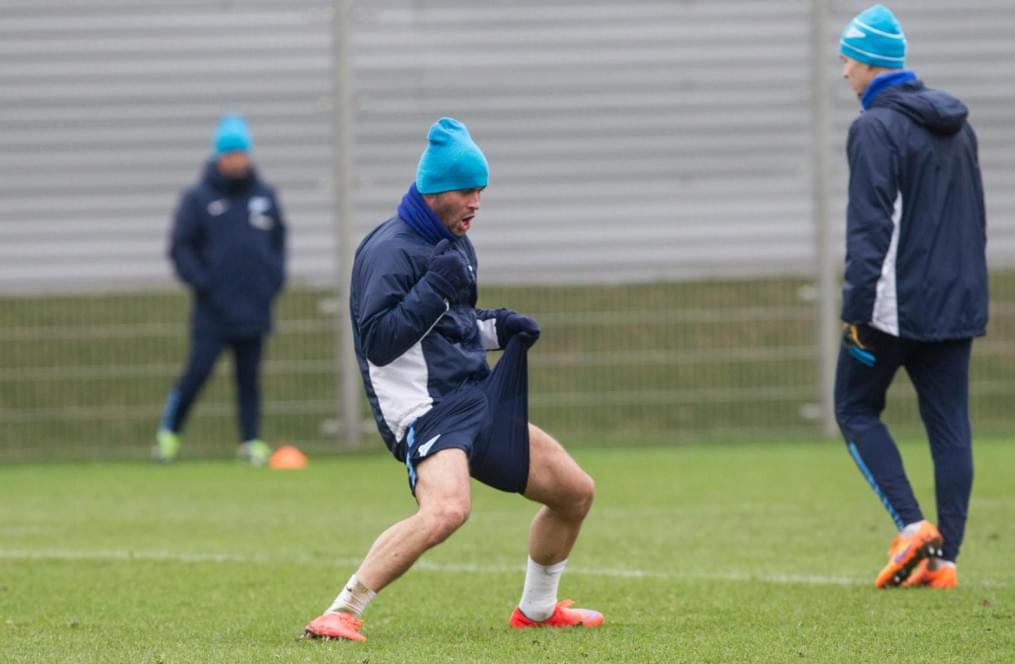 Открытая тренировка «Зенита» перед матчем с ЦСКА