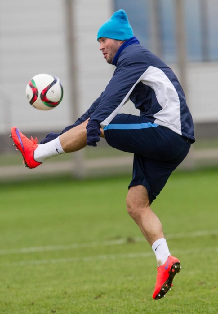 Открытая тренировка «Зенита» перед матчем с ЦСКА