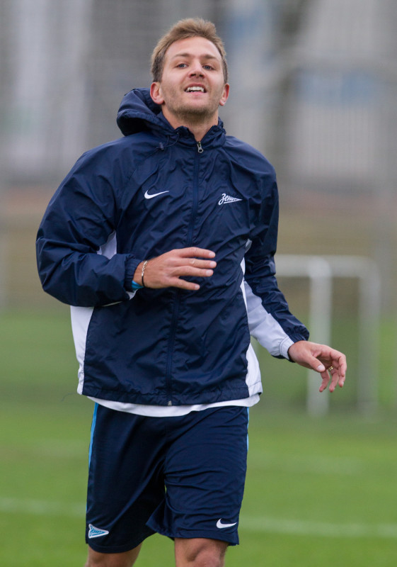 Открытая тренировка «Зенита» перед матчем с ЦСКА