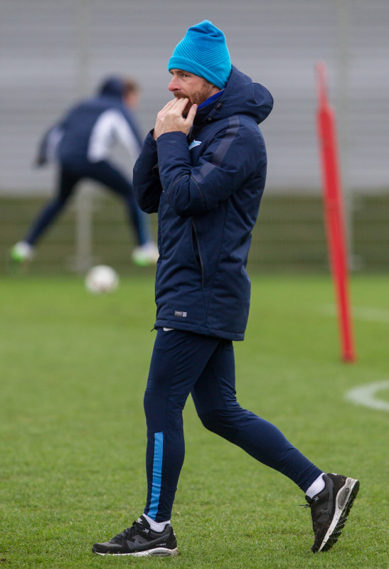 Открытая тренировка «Зенита» перед матчем с ЦСКА