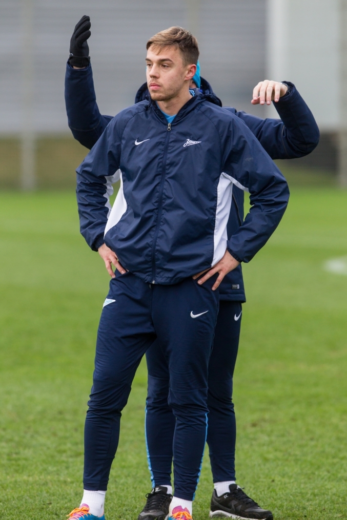 Открытая тренировка «Зенита» перед матчем с ЦСКА