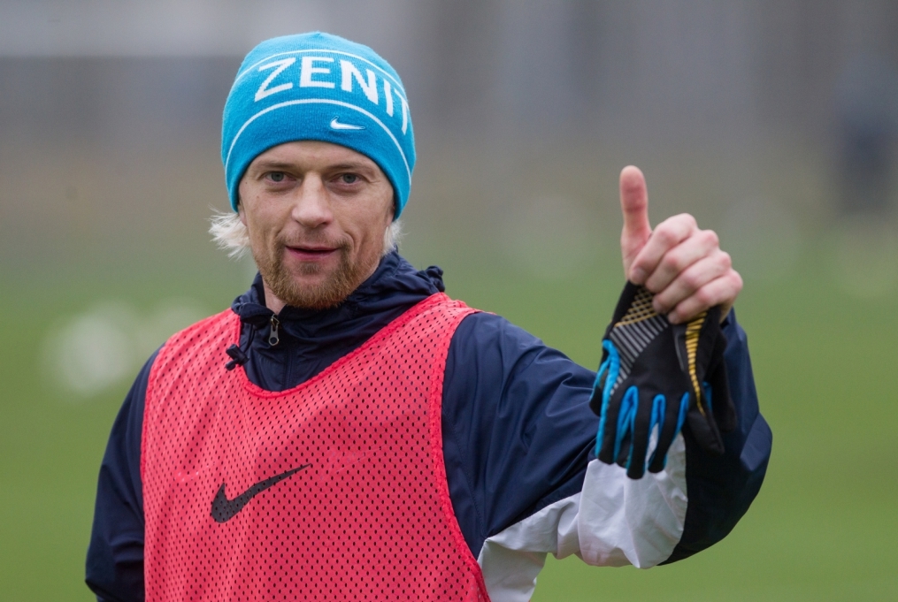 Открытая тренировка «Зенита» перед матчем с ЦСКА