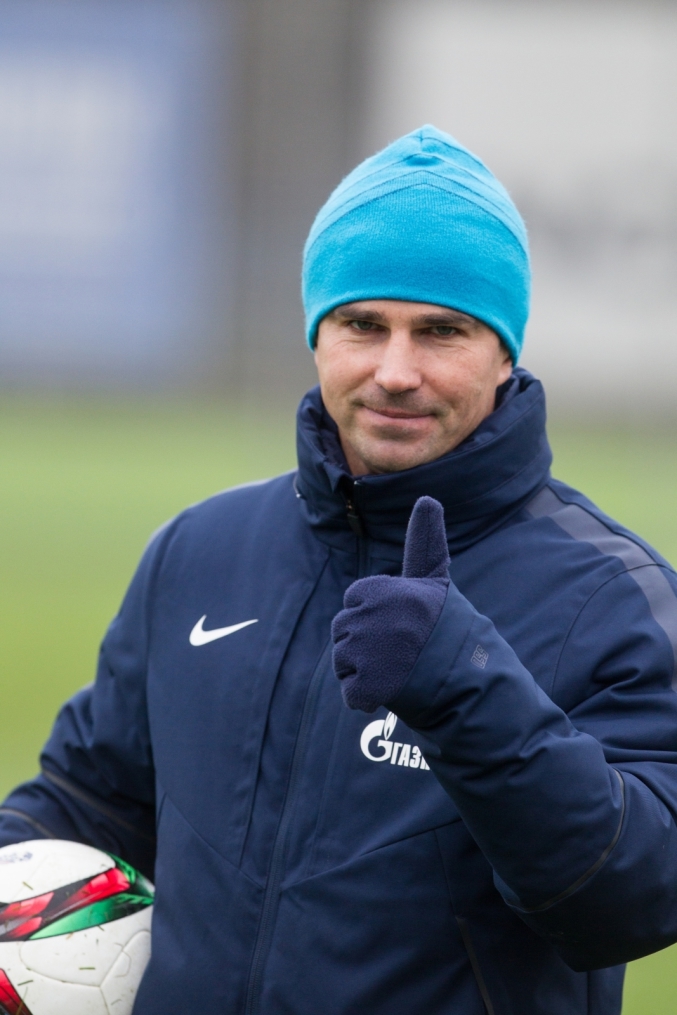 Открытая тренировка «Зенита» перед матчем с ЦСКА