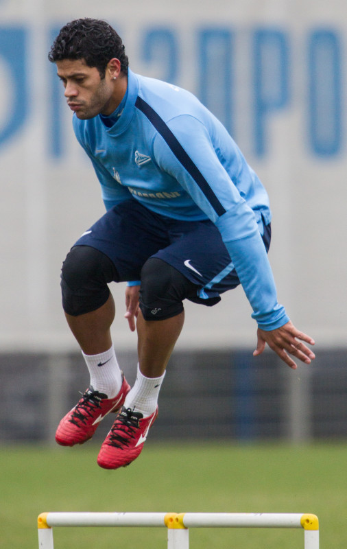 Открытая тренировка «Зенита» перед матчем с ЦСКА