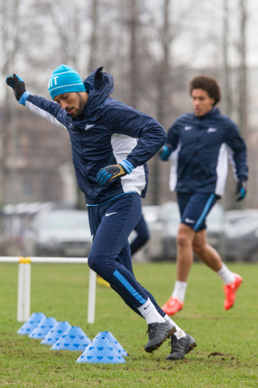 Открытая тренировка «Зенита» перед матчем с ЦСКА