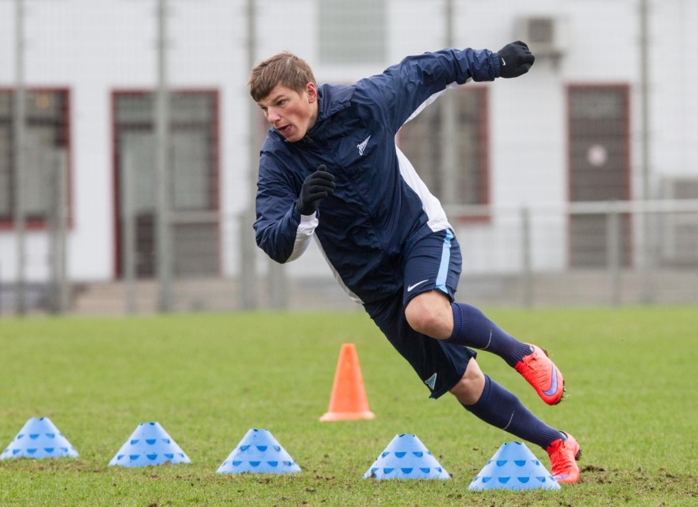 Открытая тренировка «Зенита» перед матчем с ЦСКА