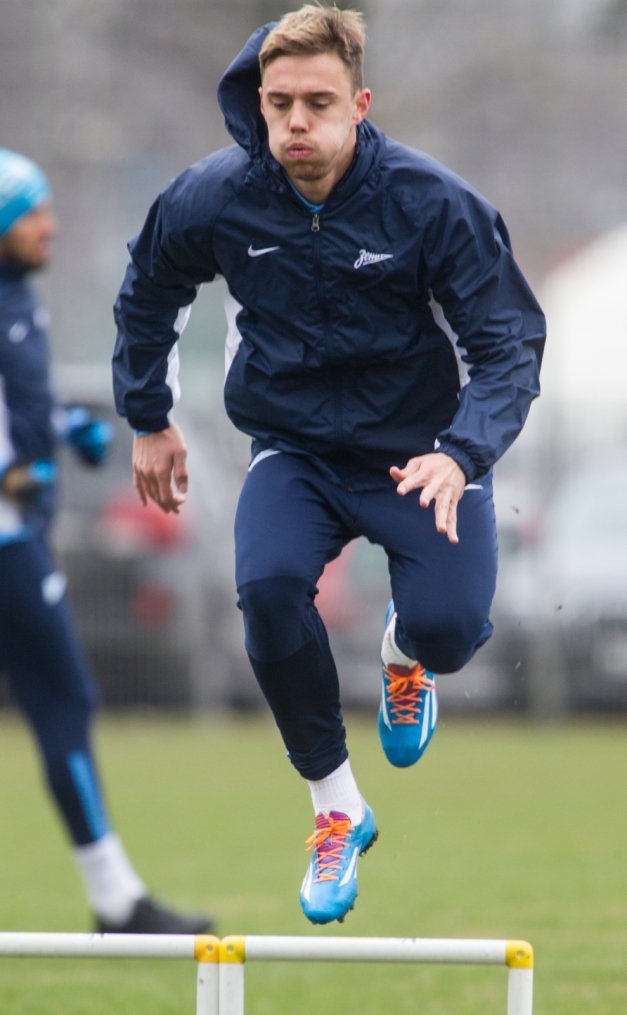 Открытая тренировка «Зенита» перед матчем с ЦСКА