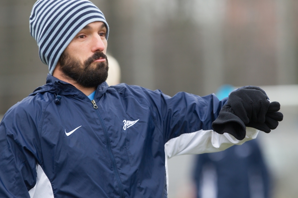 Открытая тренировка «Зенита» перед матчем с ЦСКА