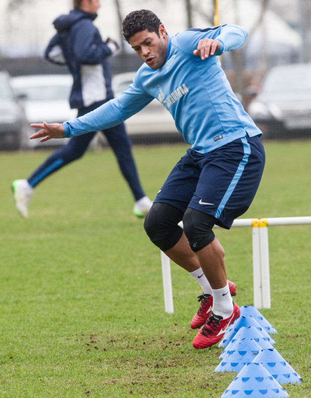 Открытая тренировка «Зенита» перед матчем с ЦСКА