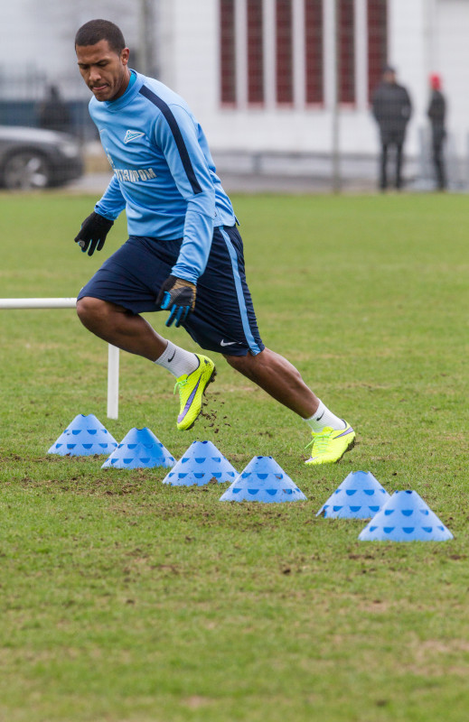 Открытая тренировка «Зенита» перед матчем с ЦСКА