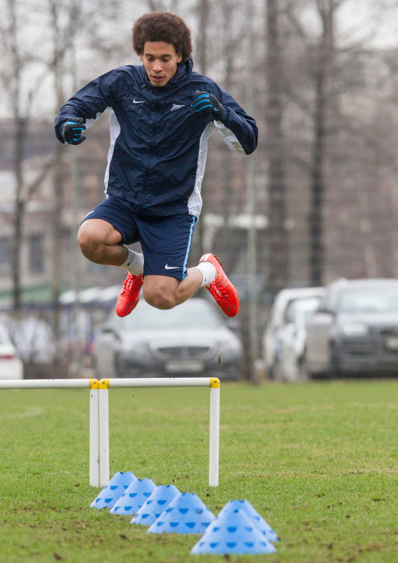 Открытая тренировка «Зенита» перед матчем с ЦСКА