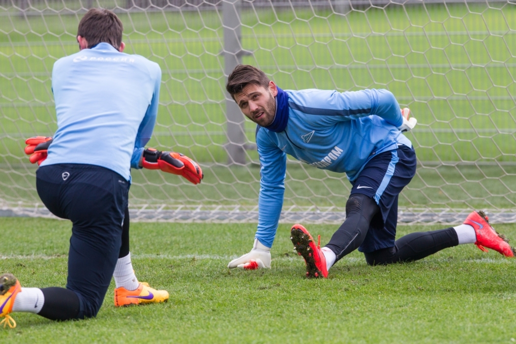 Открытая тренировка «Зенита» перед матчем с ЦСКА