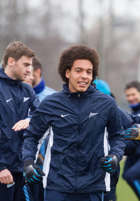 Открытая тренировка «Зенита» перед матчем с ЦСКА