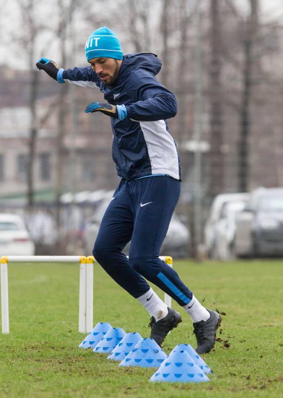 Открытая тренировка «Зенита» перед матчем с ЦСКА